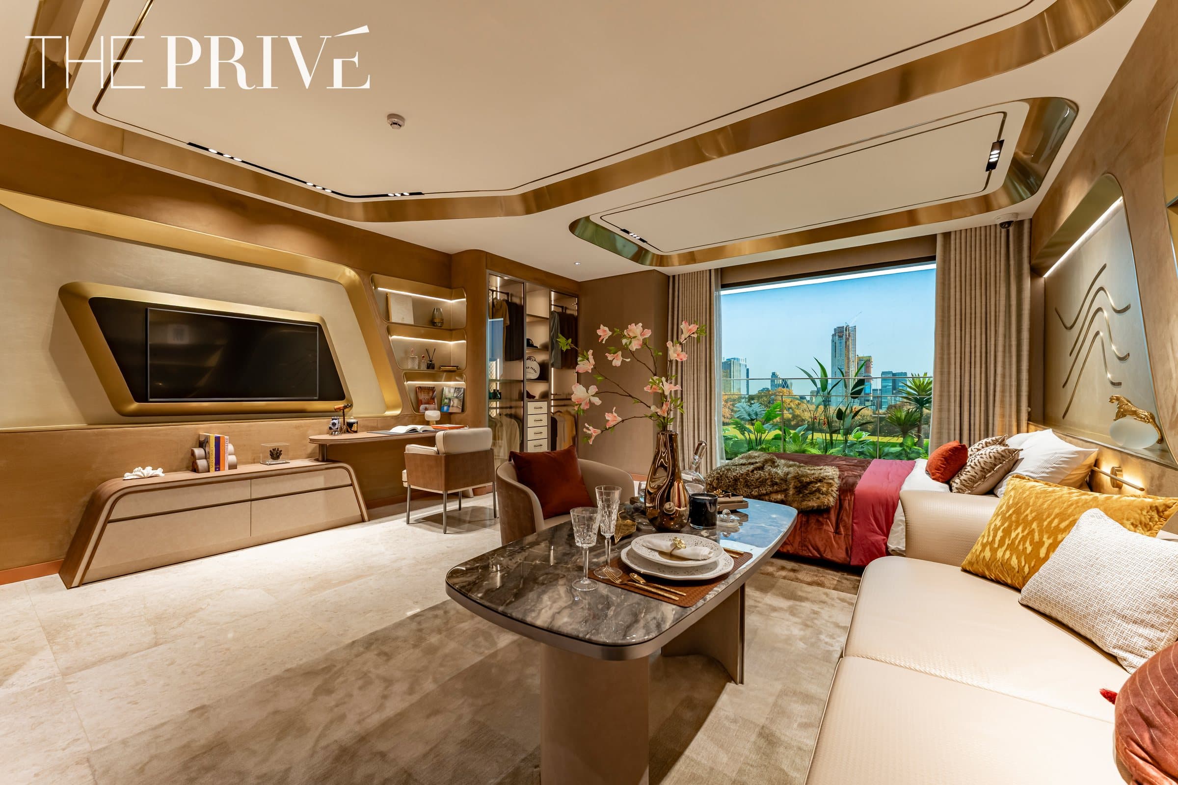 Căn hộ 1 Phòng ngủ — The Privé