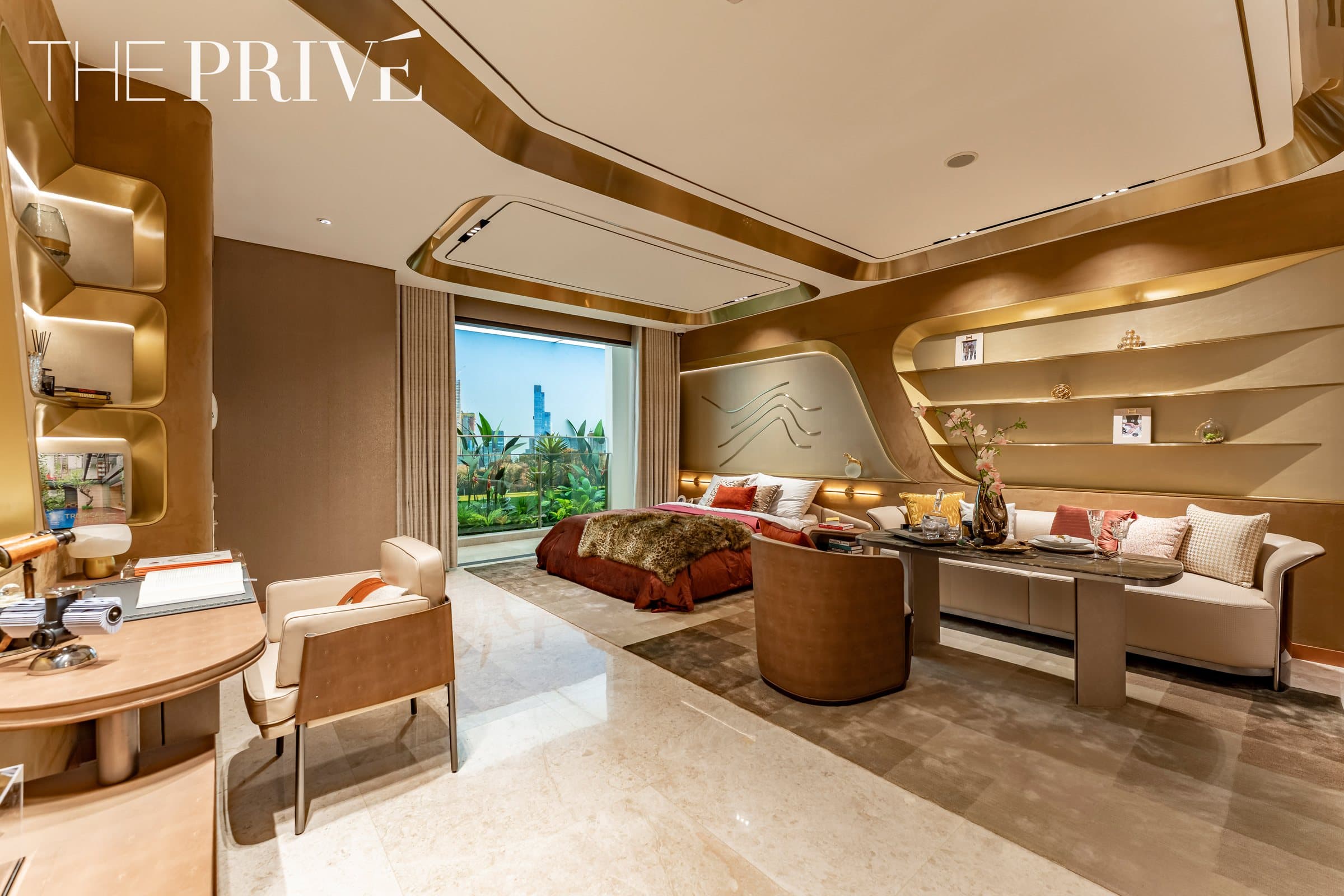 Căn hộ 1 Phòng ngủ — The Privé