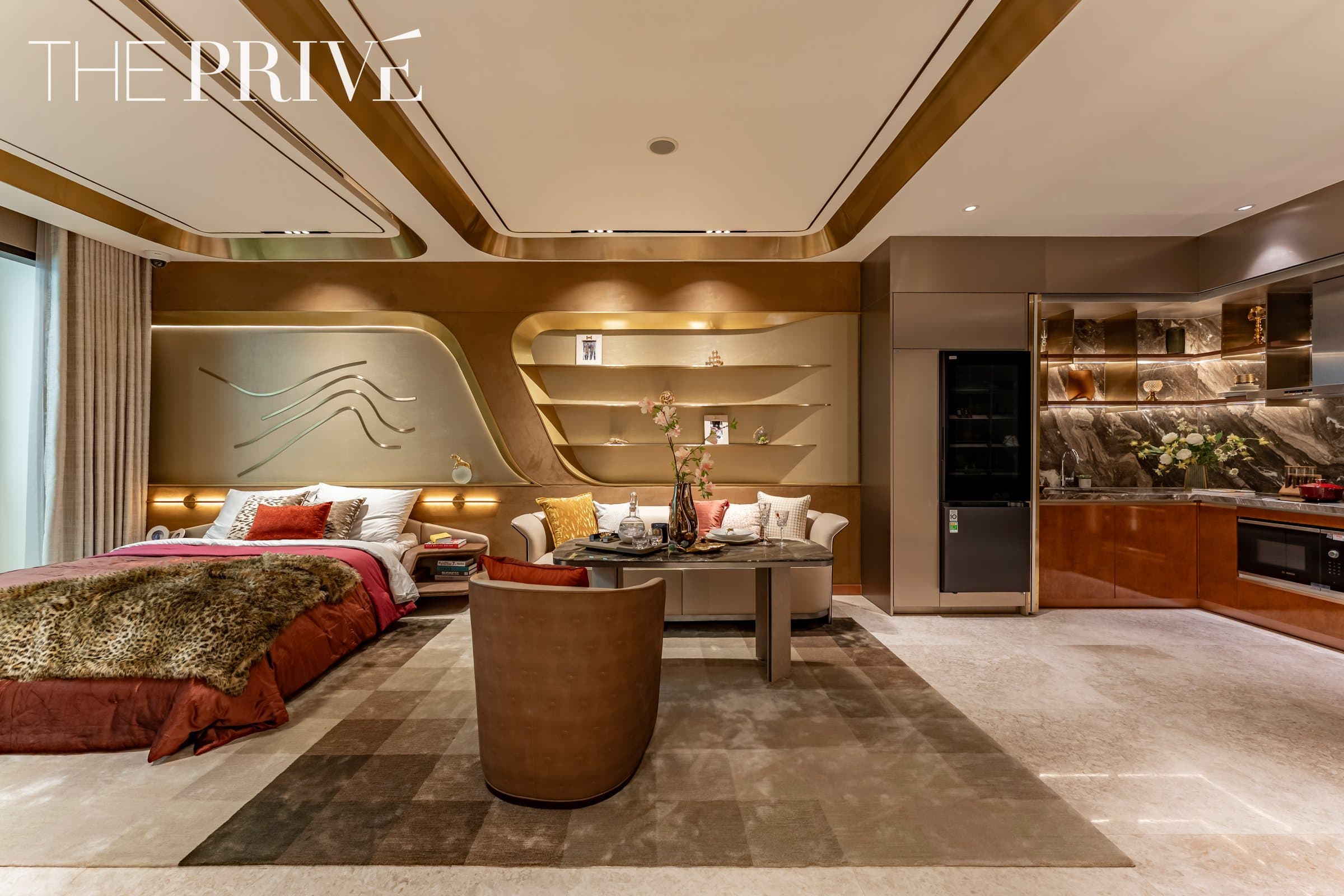 Căn hộ 1 Phòng ngủ — The Privé